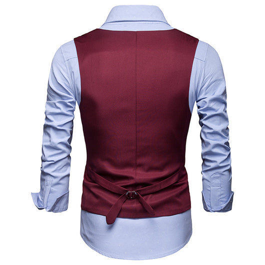 Chaleco Clásico Británico para Hombre Talla Grande - Image 11