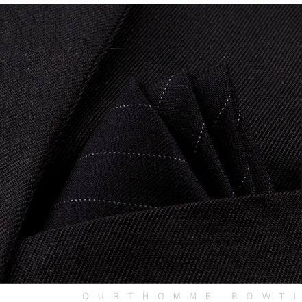 Traje de Algodón para Hombre Diseño a Rayas con Bolsillos, Pañuelo y Bufanda - Image 20