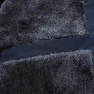 Abrigo Acolchado de Lana Polar para Adultos Mayores - Invierno - Image 8