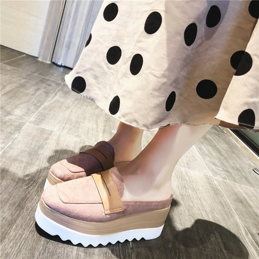 Sandalias Cómodas de Suela Gruesa Tipo Esponja sin Tacón - Image 2