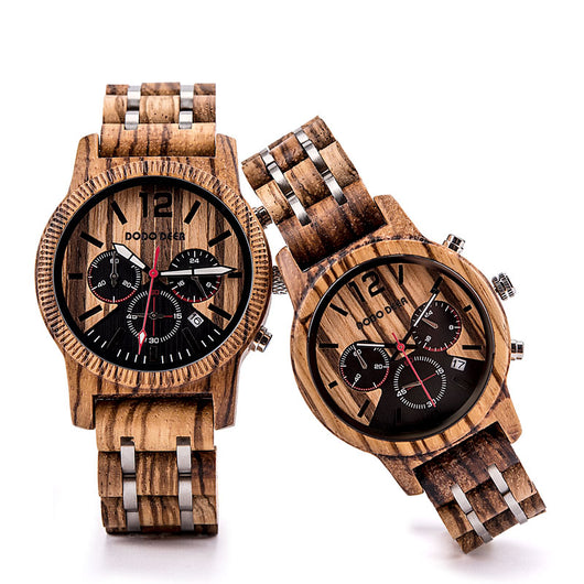 Reloj Casual de Madera para Hombre - Image 35