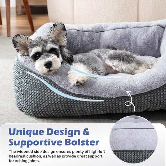 Cama Calmante para Jaula de Perro Mediano - Colchoneta Antiestrés con Peluche Suave - Image 17