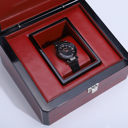 Caja de Almacenamiento y Exhibición para Relojes en Madera Lacada - Image 3