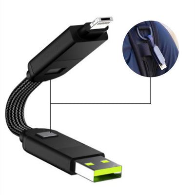 Cable de Carga 6 en 1 Portátil con Llavero - Image 18