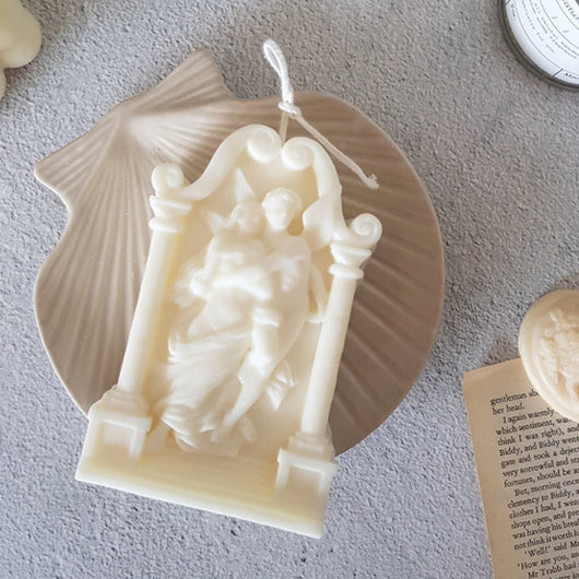 Molde de Silicona para Velas Aromáticas con Diseño de Ángeles y Pasteles - Image 2