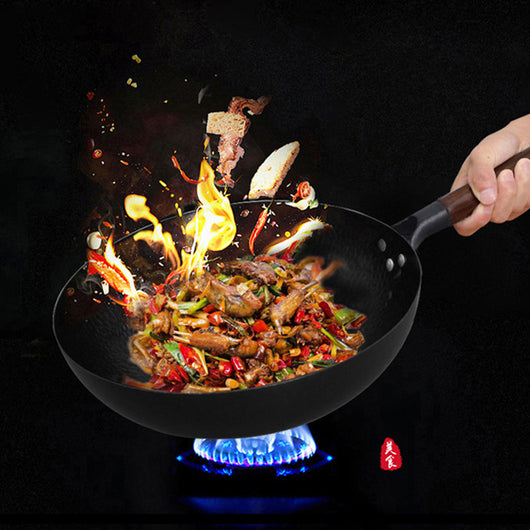 Wok de Hierro Fundido Artesanal Tradicional - Image 4