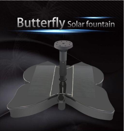 Fuente Solar Decorativa con Mariposas - Image 12
