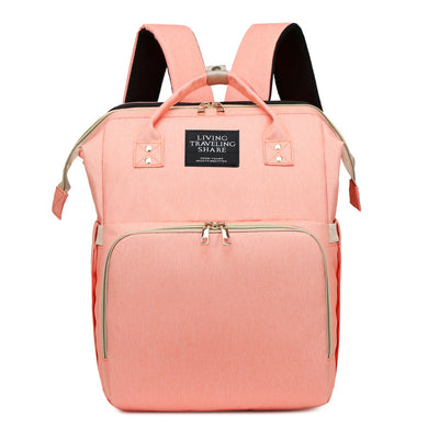 Mochila Maternal Multifuncional con Red Antimosquitos, Capacidad Grande y Cuna Plegable - Image 33