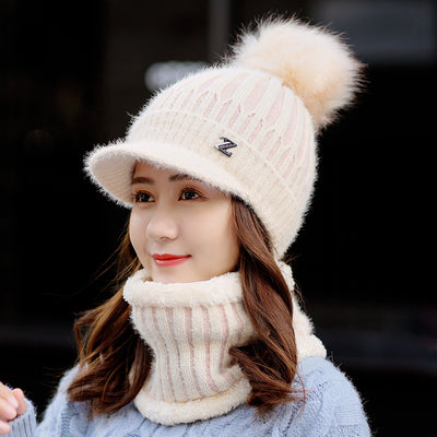 Gorro de Lana Tejido Abrigado a Prueba de Viento con Forro Polar - Image 5