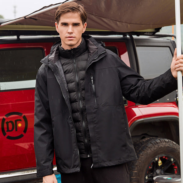 Chaqueta 3 en 1 Versátil para Todo Clima con Forro Desmontable