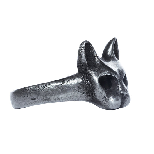 Anillo de Plata 925 con Diseño Exclusivo de Cabeza de Gato - Image 16