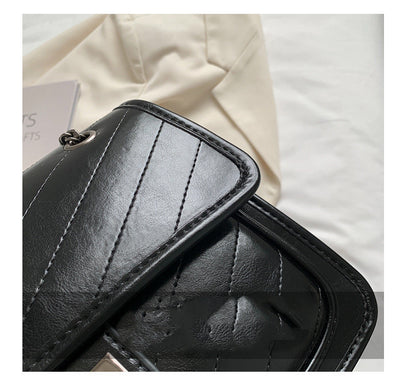 Bolso Mensajero Retro Texturizado Versátil para Mujer - Image 21