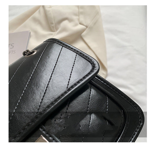 Bolso Mensajero Retro Texturizado Versátil para Mujer - Image 21