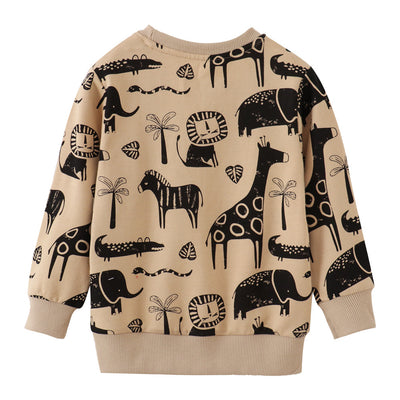 Sudadera Infantil de Algodón Manga Larga para Otoño e Invierno - Image 5