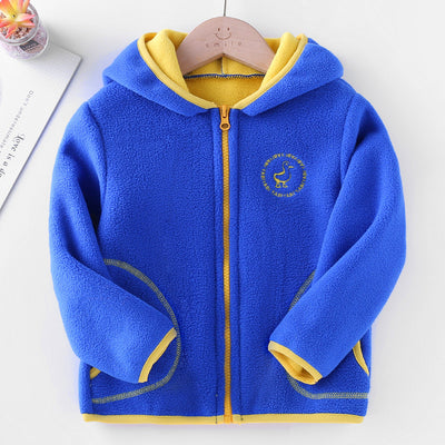 Conjunto Infantil Cardigan Polar con Capucha - Image 5