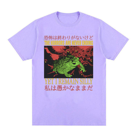 Camisa Suelta Estampada de Manga Corta para Hombre - Image 14