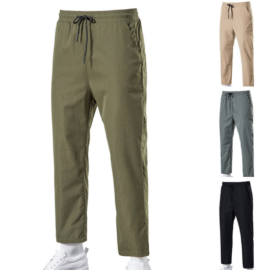 Pantalones Casuales Slim Fit para Hombre - Diseño Moderno y Cómodo