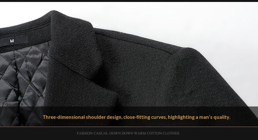 Abrigo Minimalista Slim Fit para Hombre - Image 15