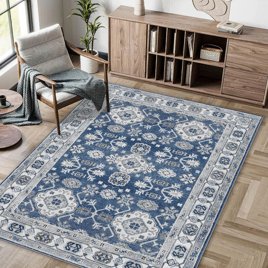 Tapete Bohemio Plegable de Cashmira Lavada para Sala - Image 8