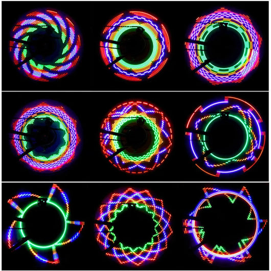 Bicicleta infantil Hot Wheels con 16 luces LED multicolor - Image 8