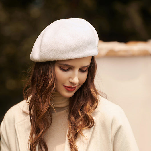 Boina Vintage Británica de Lana para Mujer - Cálida y Versátil - Image 17