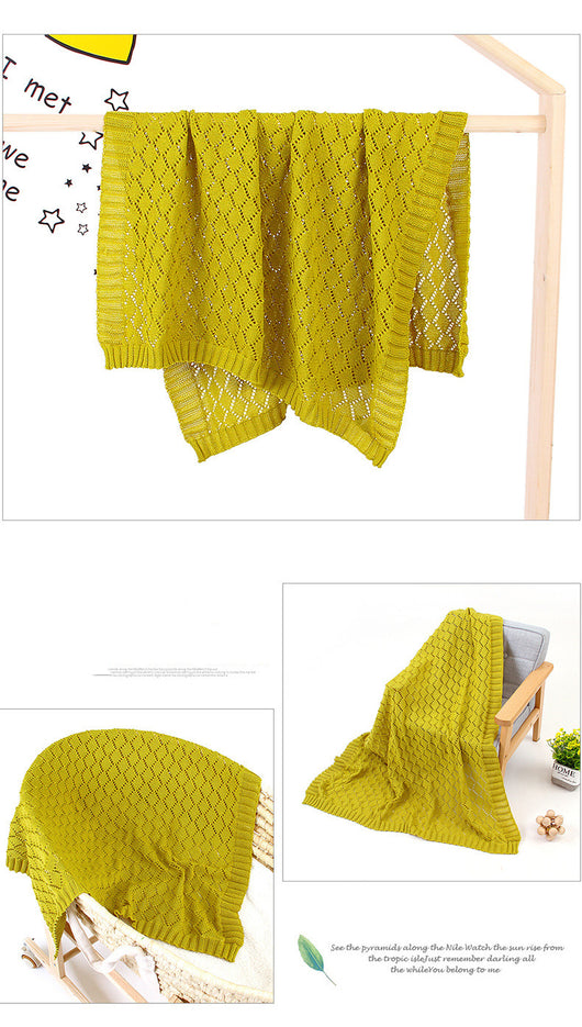 Manta Tejida Calada Verano para Niños y Niñas - Image 11