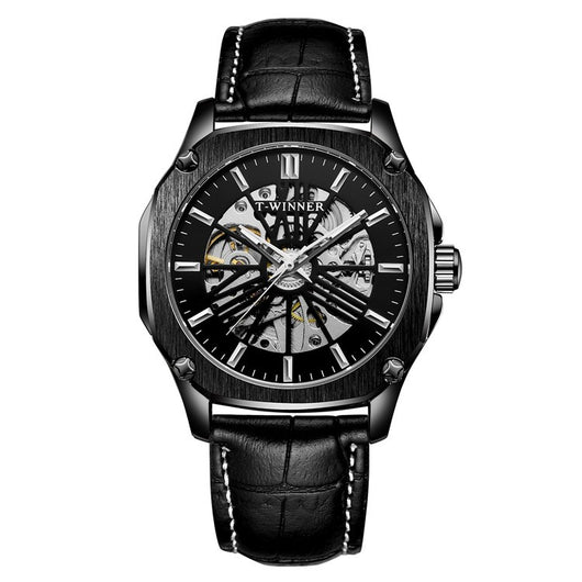 Reloj Mecánico Automático Resistente al Agua con Diseño Esqueletado - Image 8