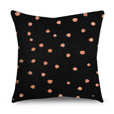 Funda de Cojín Rose Gold con Detalles en Oro Negro - Image 18