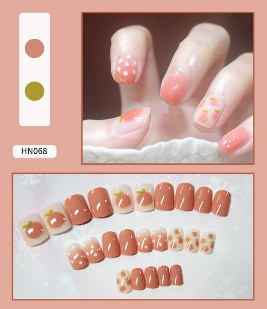 Uñas Postizas Decoradas Adhesivas - Diseño Profesional Listo para Usar - Image 34