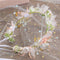 Corona de Flores de Seda para Novia y Damas de Honor