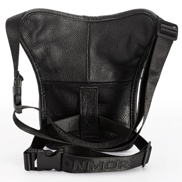Bolsa de Ciclismo Retro en Cuero Genuino para Deportes al Aire Libre
