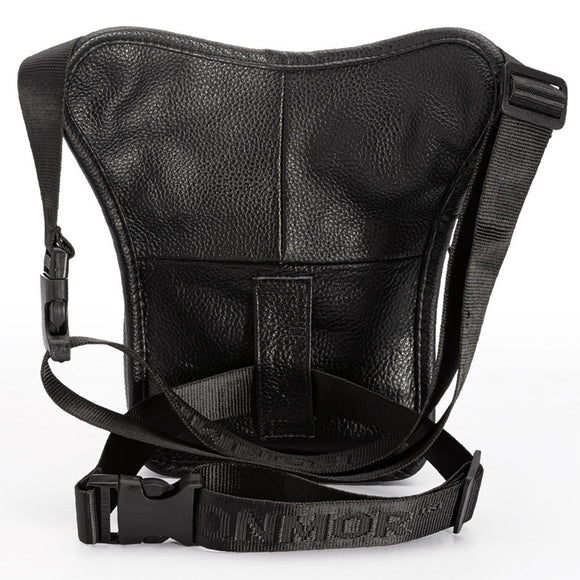 Bolsa de Ciclismo Retro en Cuero Genuino para Deportes al Aire Libre