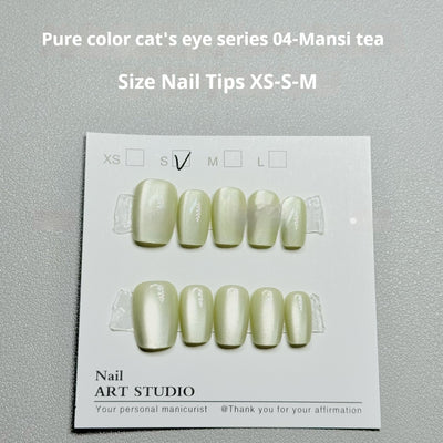 Lentes de Gato Ojo de Gato Color Sólido Mansi - Cristales Efecto Red - Image 7