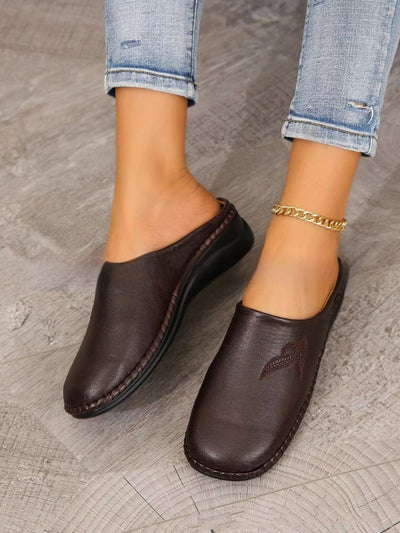 Pantuflas Slip-on Cómodas de Punta Redonda - Tallas Grandes - Image 11