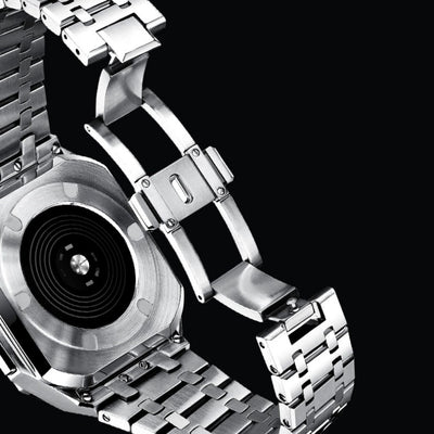 Funda Protectora de Acero Inoxidable para Reloj Inteligente - Diseño Ejecutivo - Image 11