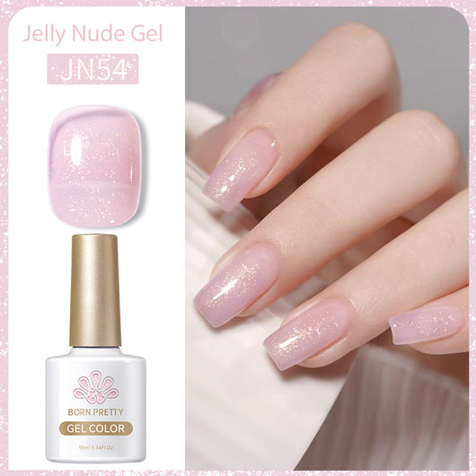Esmalte de Uñas Gel UV Transparente Efecto Gelatina Fotocurable - Image 59