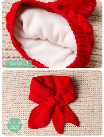 Conjunto de Gorro y Bufanda de Lana para Bebé - Image 5