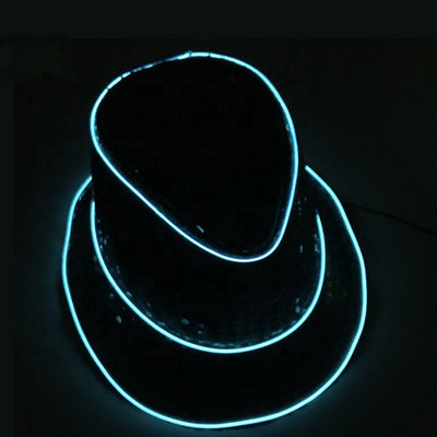 Sombrero de Fiesta Navideño con Lentejuelas Brillantes y Efecto Fluorescente - Image 8