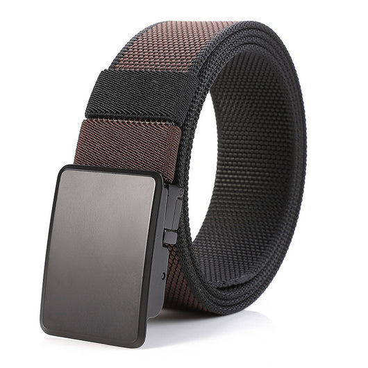 Cinturón Reversible para Hombre con Hebilla Giratoria de Nylon - Image 4