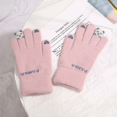 Guantes de Invierno para Mujer con Pantalla Táctil - Lana Sintética Gruesa y Calidez - Image 8