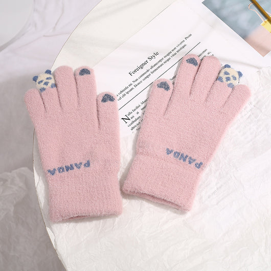 Guantes de Invierno para Mujer con Pantalla Táctil - Lana Sintética Gruesa y Calidez - Image 8