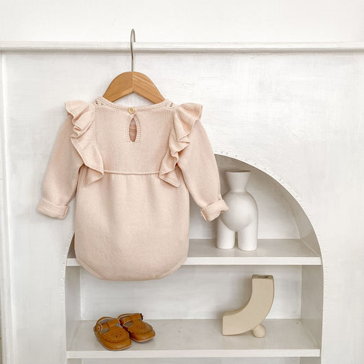 Blusa Infantil de Encaje Manga Larga Color Liso - Versátil y Elegante - Image 12