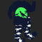 Pijama Infantil Luminoso con Diseño de Dibujos Animados