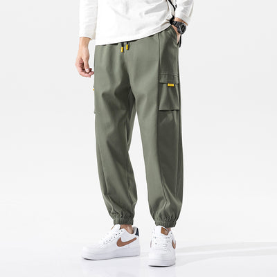 Pantalones Casuales Slim Fit de 9 Puntos para Hombre - Comodidad y Estilo - Image 11