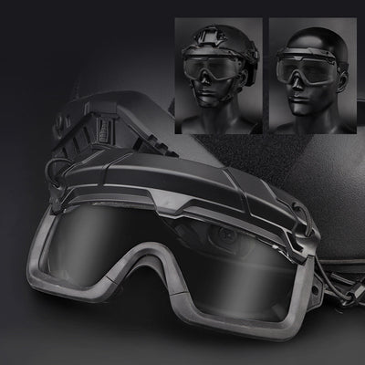 Gafas Tácticas Multifuncionales para Exterior - Dos Modos de Uso