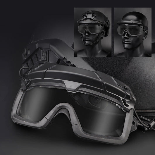Gafas Tácticas Multifuncionales para Exterior - Dos Modos de Uso
