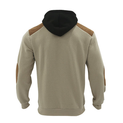 Sudadera con Capucha de Bloques de Color y Textura Jacquard para Hombre - Image 15