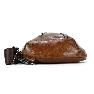 Bolsa de Pecho de Cuero para Hombre - Diseño Moderno y Funcional - Image 18