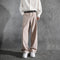Pantalones de Vestir Casual con Corte Recto y Caída Fluida