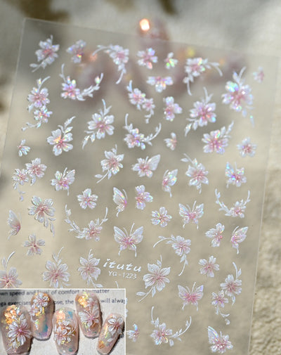 Adhesivos de Uñas 5D con Relieve Estéreo - Ornamentos Decorativos - Image 26